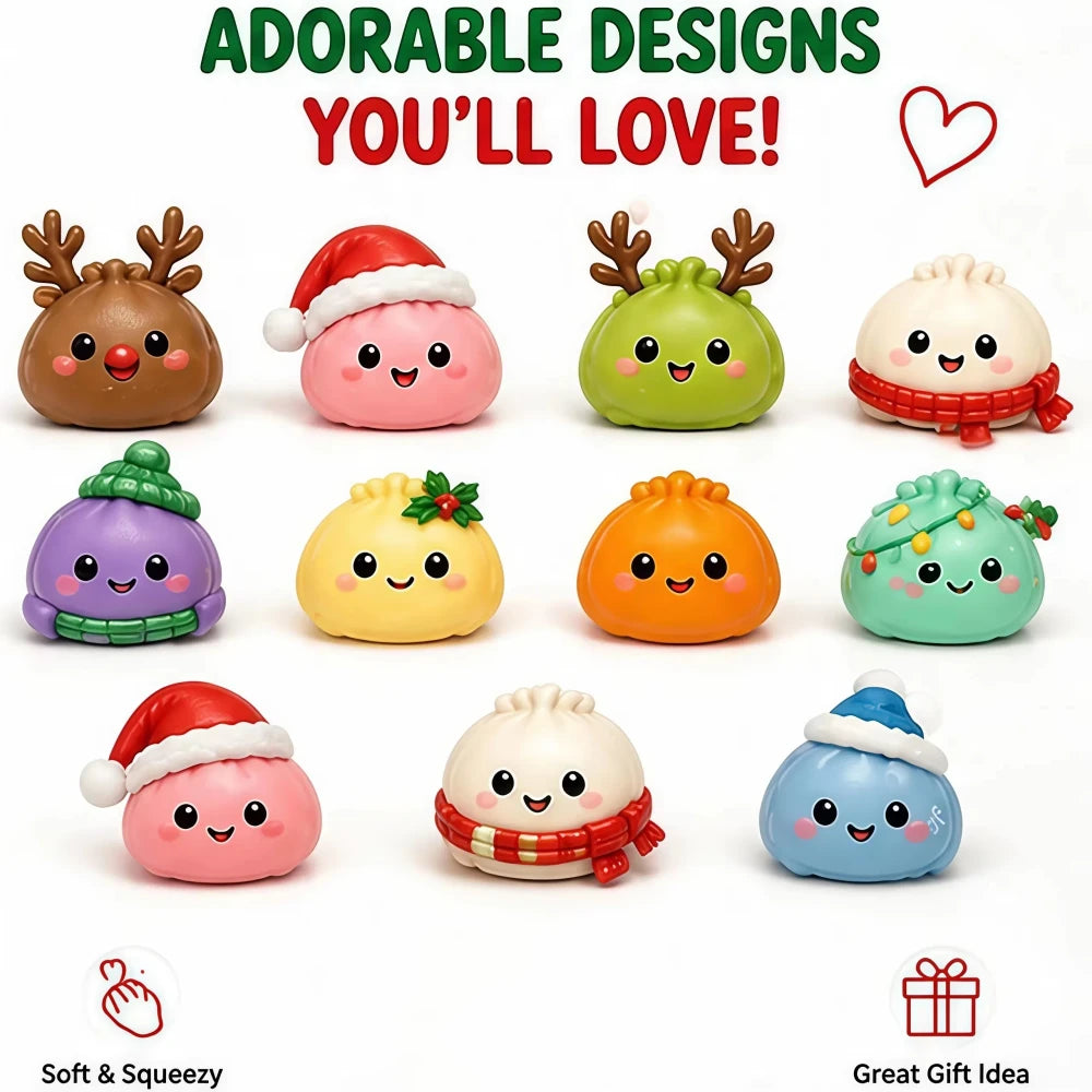 Christmas Squishies Advent Calendar