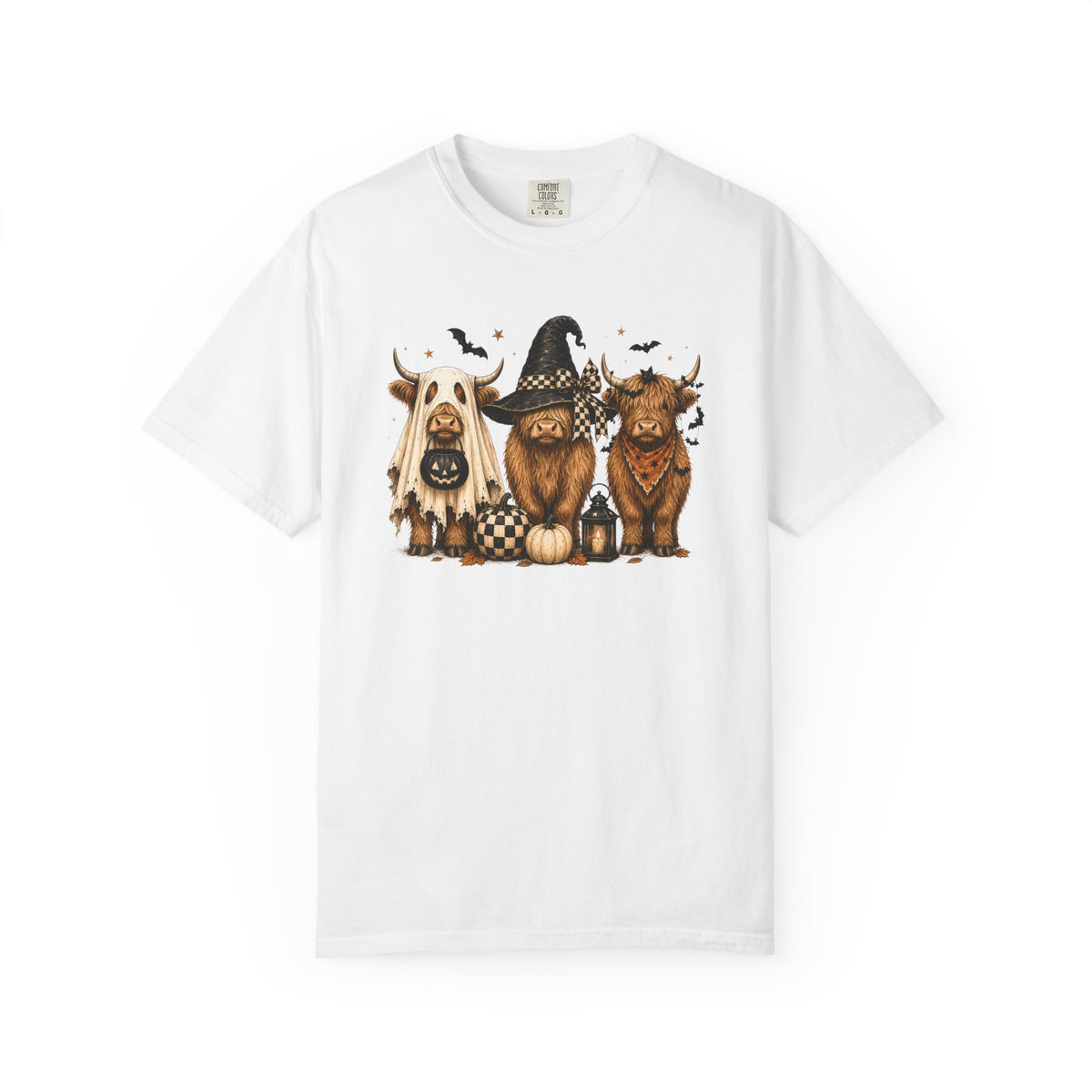 Halloween Highland Cows T-Shirt