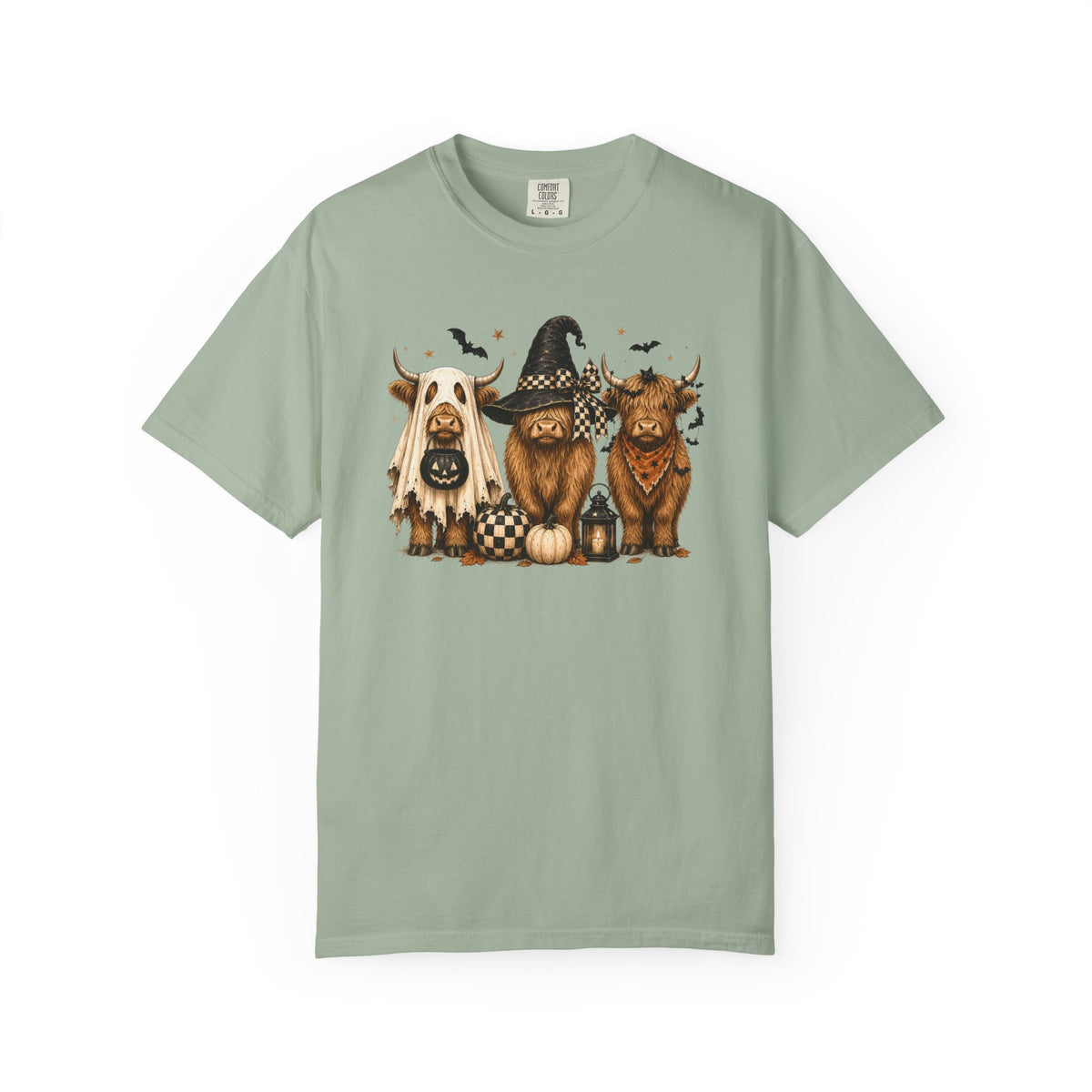 Halloween Highland Cows T-Shirt