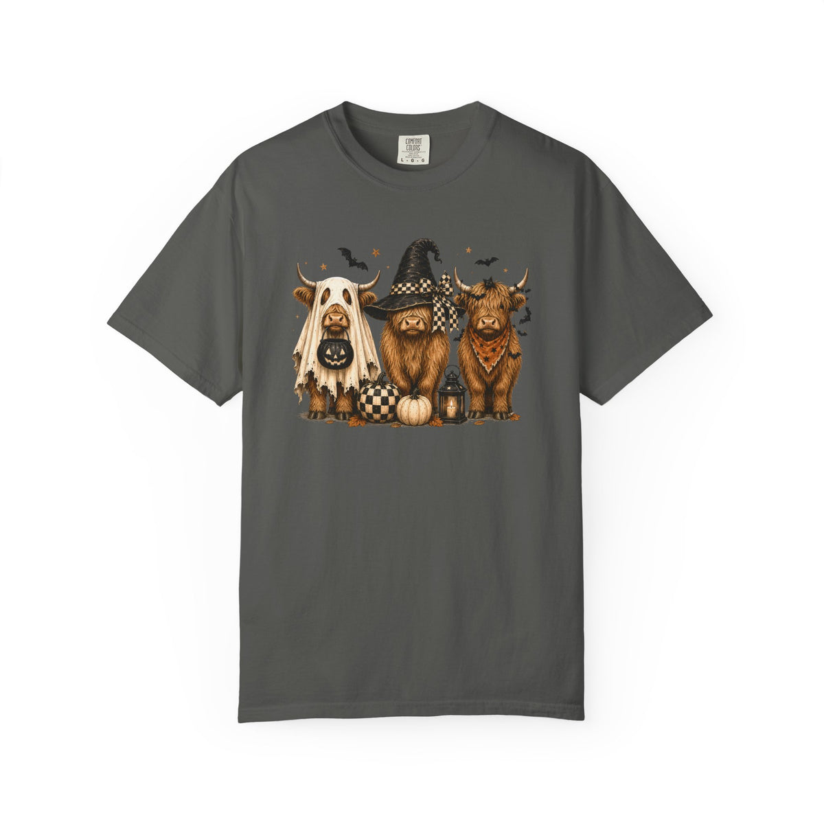 Halloween Highland Cows T-Shirt