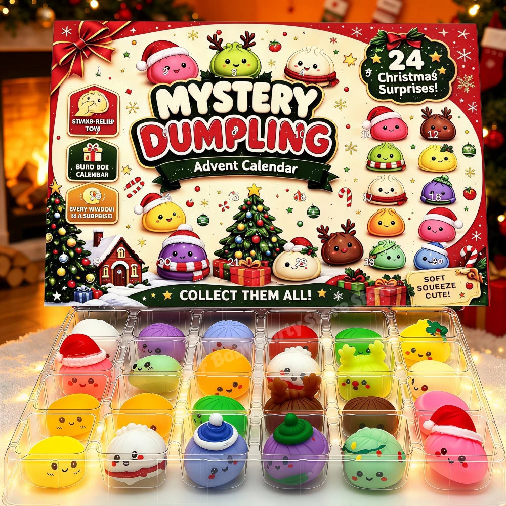 Christmas Squishies Advent Calendar